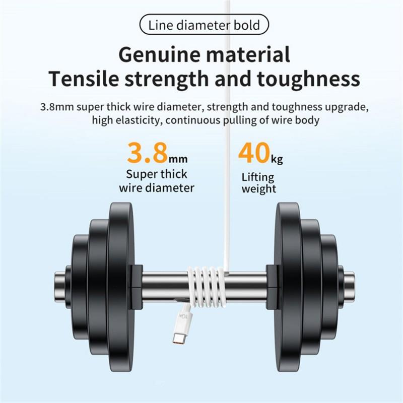 10A USB To Type C Cable for Samsung S23 S24 Fast Charge Type-C Mobile Phone Charging Wire USB C Cable for Huawei P60 Mate Xiaomi