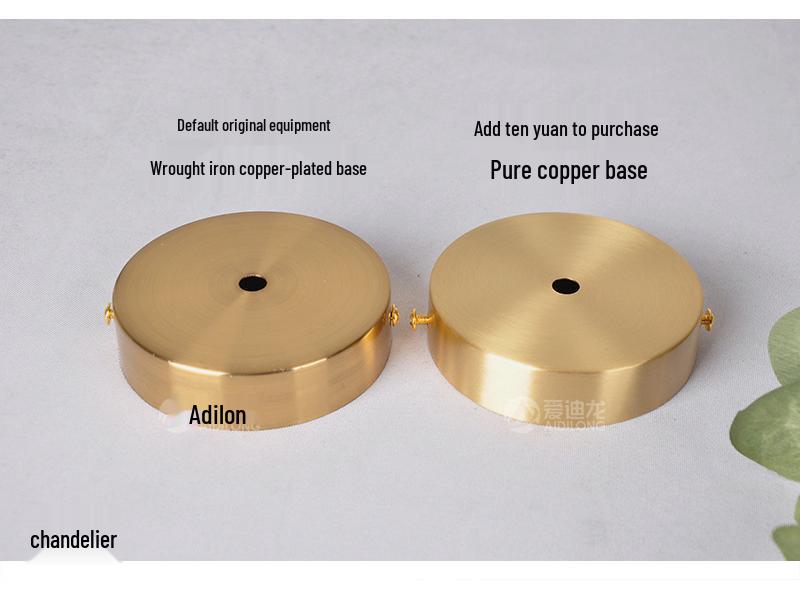 Современная минималистичная ретро латунная и стеклянная скандинавская подвесная лампа для гостевых домов и ресторанов