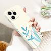 Чехол Листья Цветы для Samsung Galaxy S25 S24 S23 S22 Ultra S21 FE Plus A52S A33 A53 A14 A34 A54 A15 A35 A55 A16 A56 Мягкий Чехол