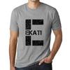 ULTRABASIC Мужская футболка Ekati Ekati Ekati с принтом Экологически ответственная
