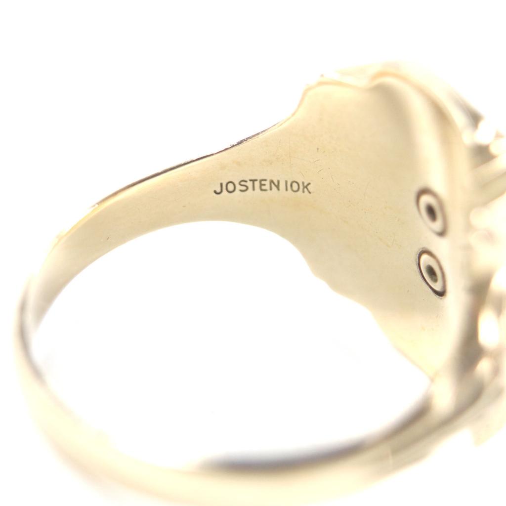 Great JOSTENS Ring EHBSH 1952 gold 10K mens Used