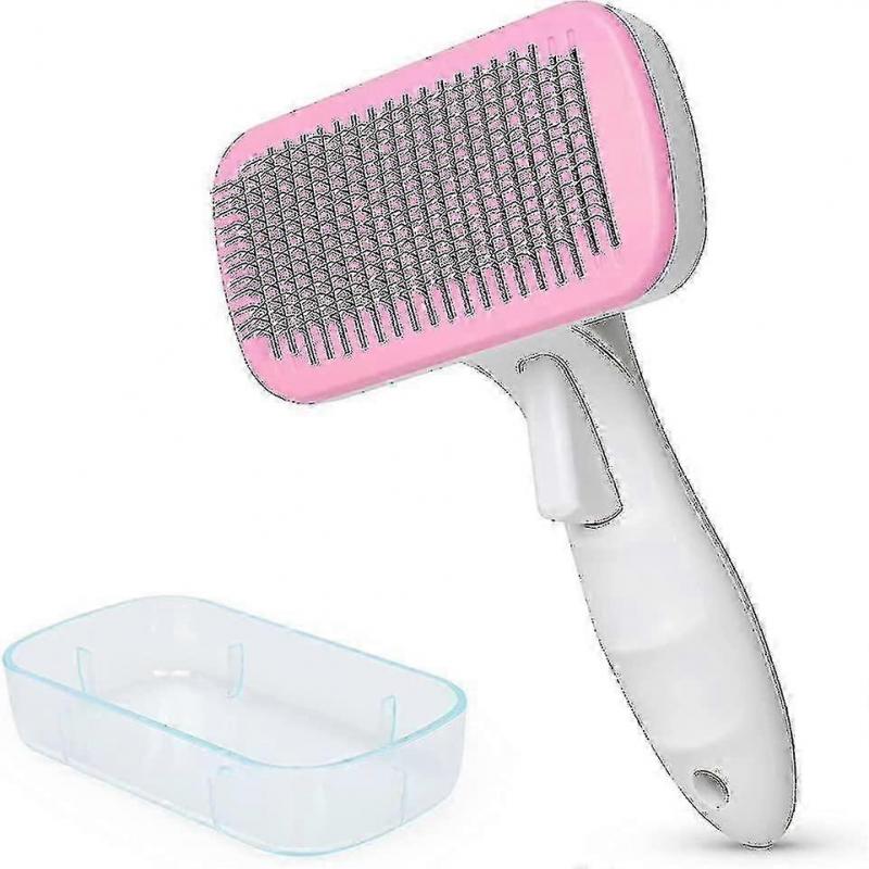 Cat Brush Dog Brush Blue, Pimples Are Easier, Self-cleaning Dead Hair Brush For