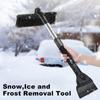 2-in-1 Car Cleaning Brush Ice Scraper Detachable Snow Shovel Brush Dust Remove Brush Auto