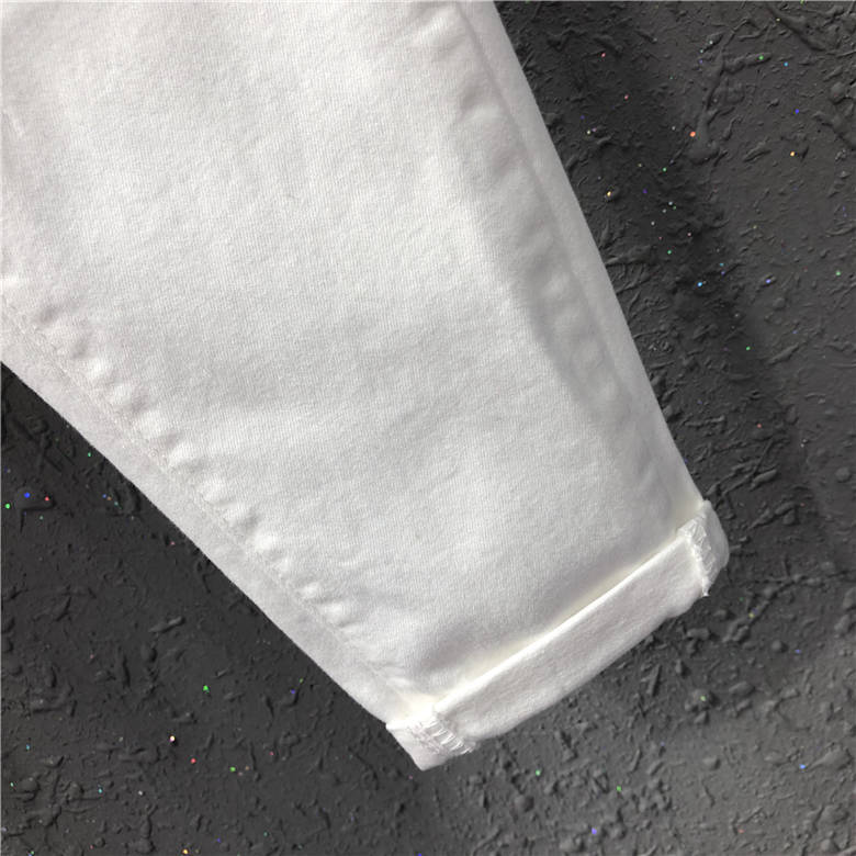 Летние женские шаровары, универсальные повседневные хлопковые брюки с эластичной резинкой на талии, большие размеры, желтые белые джинсы