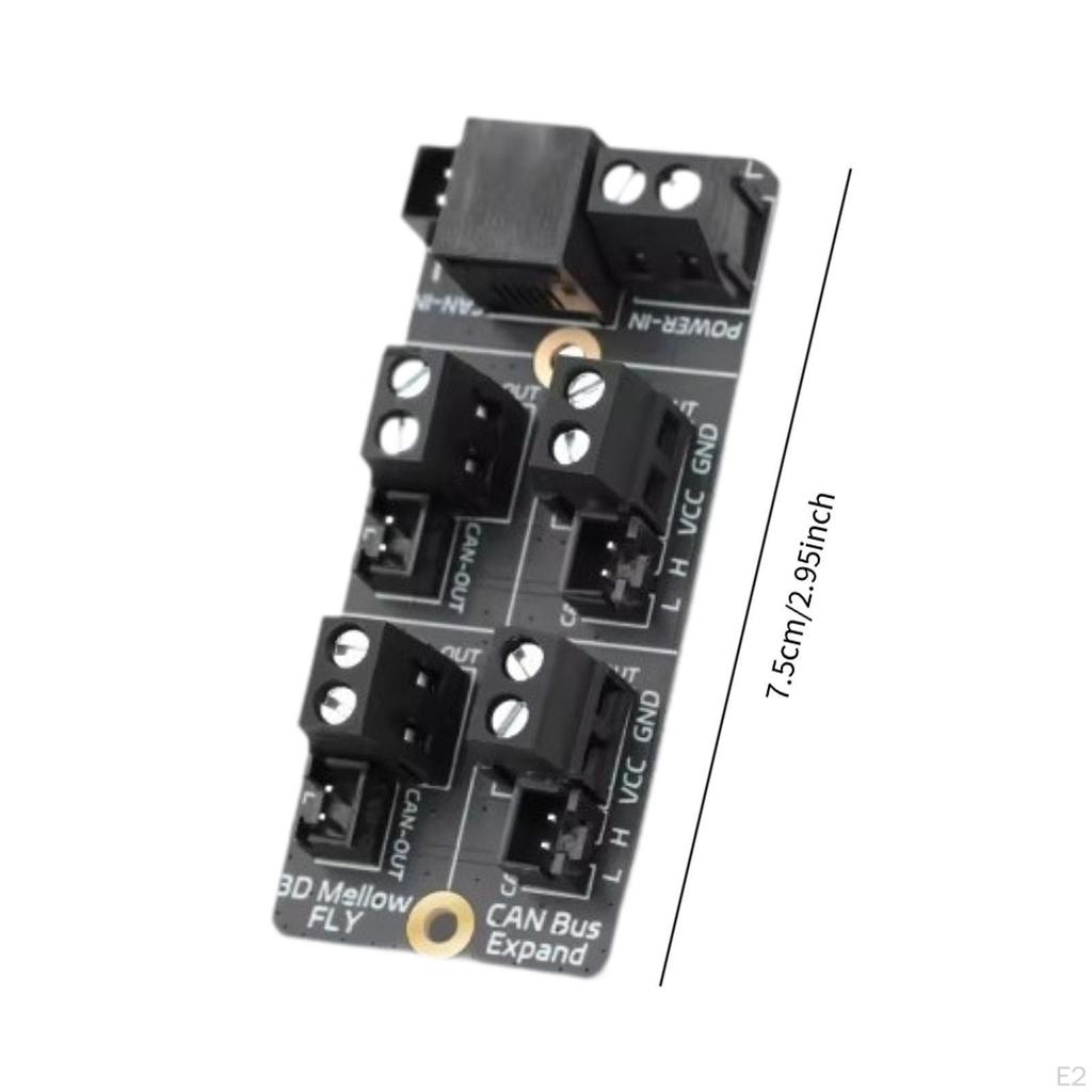 Плата расширения Canbus для 3D-принтера Контроль Надежная деталь Высокопроизводительное управление кабелями
