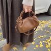Handheld Fashionable Solid Color Women's Crossbody Bag New Simple Casual Shoulder Bag High-End Handbag KTY