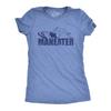Womens Maneater T Shirt Funny Dangerous Shark Joke Tee for Ladies