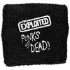 The Exploited Punks Not Dead Embroidered Wristband