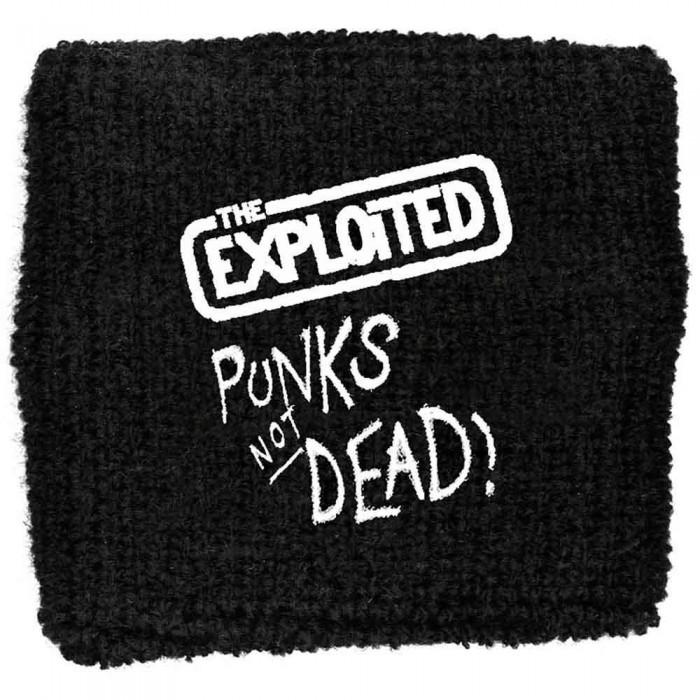 Браслет с вышивкой The Exploited Punks Not Dead