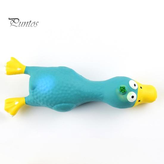 Латексная игрушка-курица для собак со звуком, избавляющая от скуки, игрушка для чистки зубов, молярная игрушка, устойчивая к укусам, забавная пищащая игрушка-курица для собак, жевательная игрушка