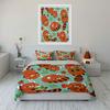 Cute Red Panda Pattern Design Bedding Duvet Cover Set Duvet Cover Pillowcases  (1*Duvet Cover 2*Pillowcases, without duvet insert)