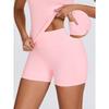 New Suit Quick-drying Yoga Suit Shorts Fitness Belt Pocket Outdoor Running Sports Women