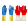 1 Pair Dishwashing Gloves Non-Slip Breathable Household Waterproof Puncture-resistant Oil-proof Design Cleaning Gloves