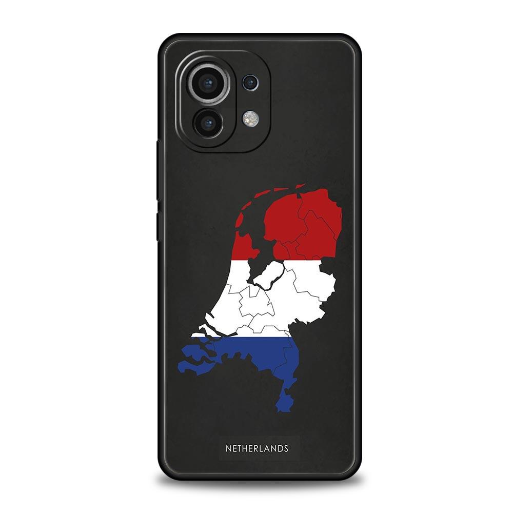 Чехол для телефона для Xiaomi Mi 15 14 13 12 11 Lite 14T 13T 12T 11T Pro Poco X7 X6 X5 X3 Pro F6 F5 F4 Обложка Флаг Нидерландов
