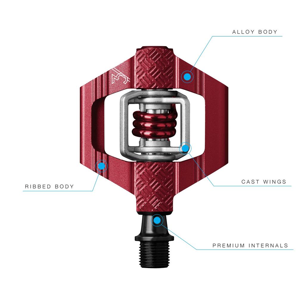CRANKBROTHERS Candy 3 Dark Red Pedals,