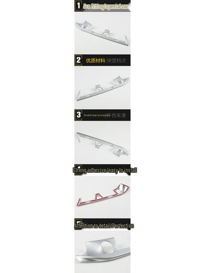 Fits 17 5 Series Center Console Vent Trim: Air Vent Bright Patch Accessory