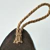 Fish Bone Wall Decoration with Hemp Rope Lanyard Easy to Hang Wall Art Wood Retro Style Pendant for Living Room