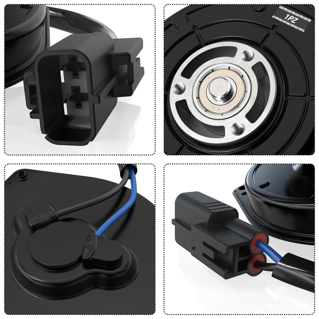 1PZ JP5-FM3 Electric Fan Motor 16363-B2010 Daihatsu Move L175S L185S Mira L275S L285S L675S