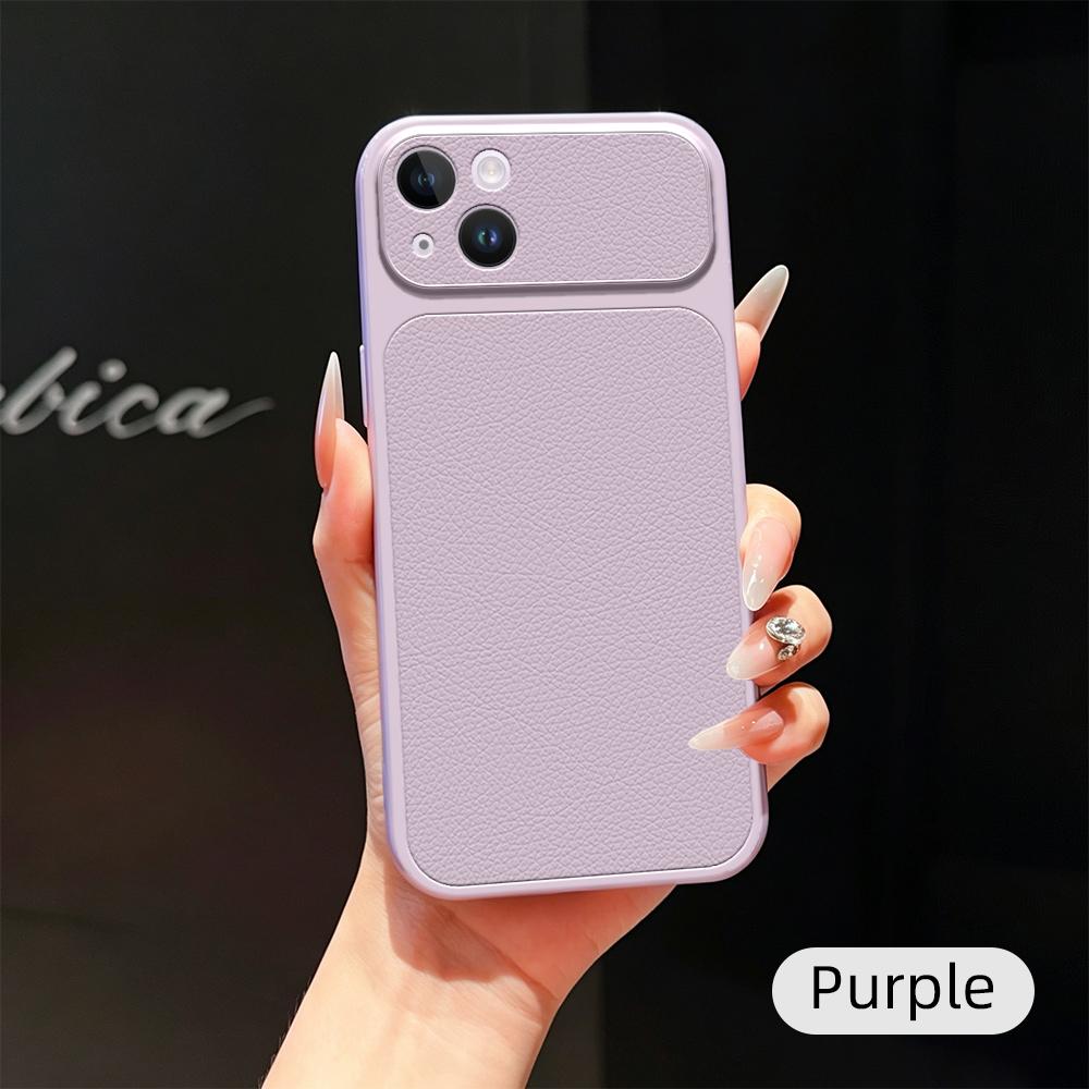 Для Apple iPhone 14 14 Plus Чехол iPhone 15 Чехол iPhone 15 Plus Роскошный Чехол с Защитой Объектива Защитная Матовая Кожаная Задняя Крышка