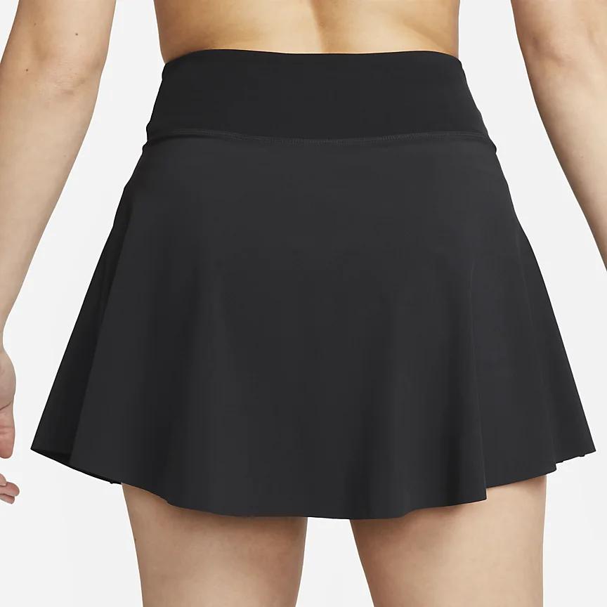 Nike Женская плиссированная теннисная юбка-шорты Nike Dri-FIT Victory Черный DX1422-010