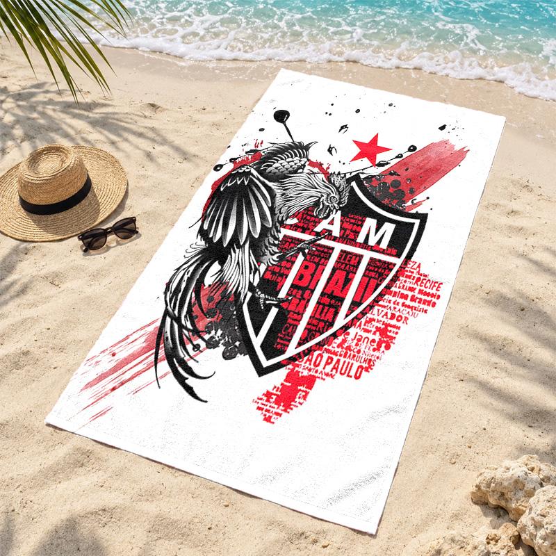 Clube Atletico Mineiro Microfiber Beach Towel Quick Dry Sand Free Lightweight Beach Towels for Travel Swimming Camping