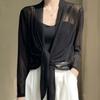 Shop Women S Sheer Strap Layered Cardigan Won Wcd Wfhgbpm