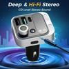 48W Bluetooth Car Adapte Dual Mics HiFi Sound Bluetooth 5.2 FM Transmitter For Car Hands-Freer Receiver PD And QC3.0 Car Charger