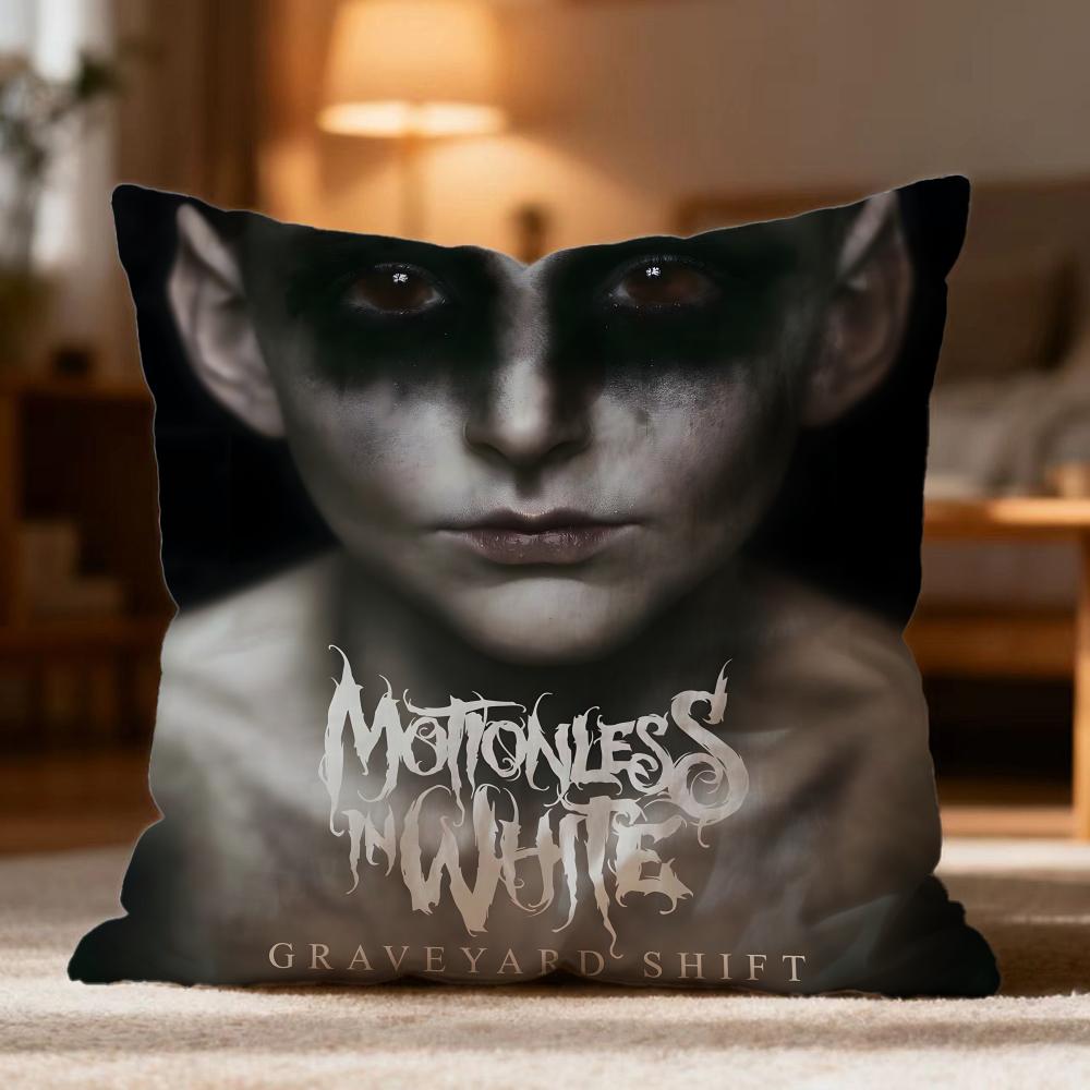 Модная Наволочка M-MMotionless In White Мягкая Стирающаяся Подушка для Дивана Кровати Путешествий Офиса