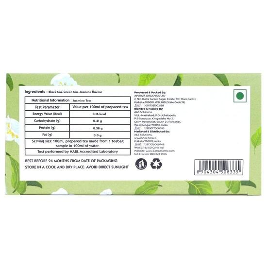 Karma Kettle Жасминовый чай, 25 бесплатных пакетиков