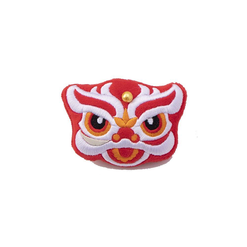 Lucky Spring Festival Pin Cute Chinese Style Pin Kawaii Lion Dance Brooch Spring Festival