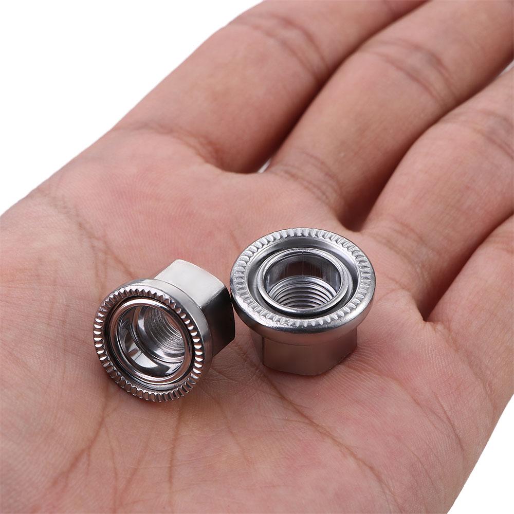Rear Fixed Gear For Dead-flying Bicycle Hub Nuts Cycling Drum Screws M9 M10 Drum Hub Fastening