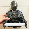 Armor Knight Wall-Mounted Punch-Free Toilet Paper Roll and Towel Holder.