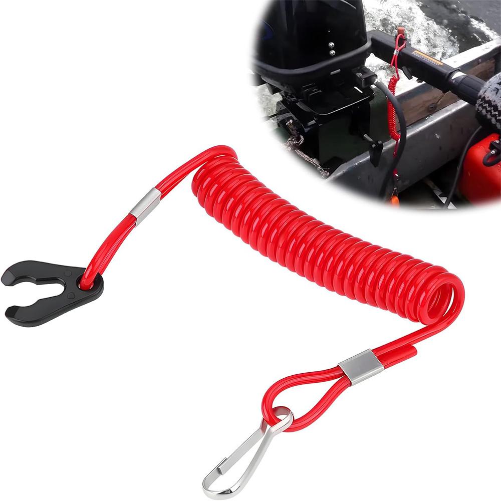 For Watercraft Outboard Motor Replacement Engine Stop Lanyard 6E9-82575-00/01/02
