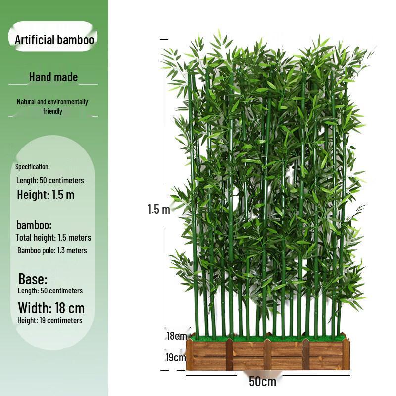 Artificial Bamboo Landscape & Decor
