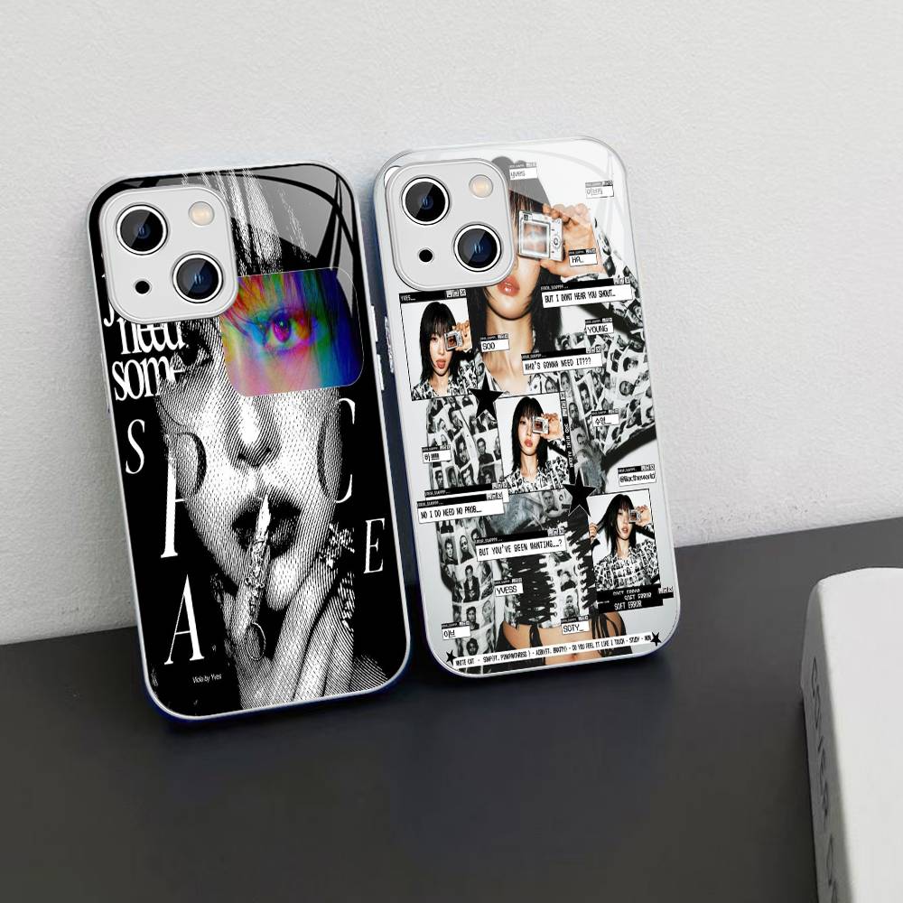Популярная K-pop группа L-Loona Y-Yves Для iPhone 14 13 12 Mini 11 Pro XS Max X XR 14 Plus Защитное стекло