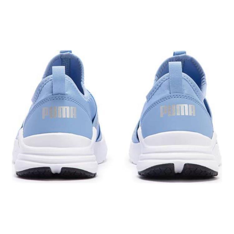 PUMA Wired Run Slip On Cushioning Abrasion Resistant Cushioning, Wear Resistant Low top Kids Lifestyle Shoes Blue Kids' 381993-12