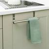 Extendable Storage Shelf Storage Rack Door Hook Cabinets Stainless Steel Towels Holder