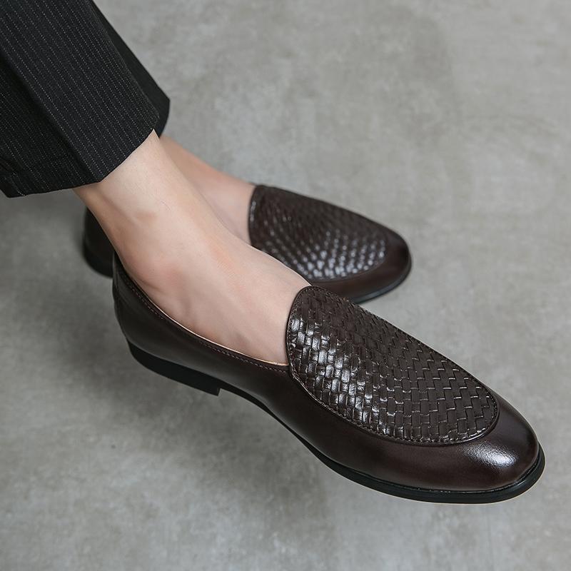 Fashion Leisure Men Shoes Luxury Loafers Italy British Style Moccasin Nightclub Party Original Men's Shoes Luxury Designer Driving Shoes