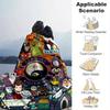 1pc. Halloween Themed Nightmare Before Christmas Cartoon Blanket, Seasonal Home Decor, Cozy Throw for All Seasons, Unique Gift Idea for FansC064