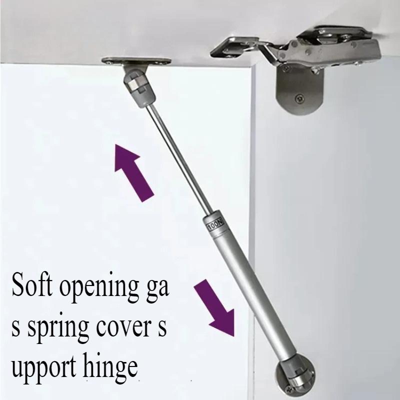 2 шт. 100Н 10 кг Петли для шкафа Мебельная дверь Подъем Пневматическая поддержка Гидравлическая газовая пружина Инструменты для поддержки подъема двери кухонного шкафа