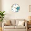 Designer Wall Clock for Bedroom Stylish | Modern Wall Clock for Hall, Home, Office, Kitchen | Latest Luxury Premium Unique Quartz Fancy Wall Watch