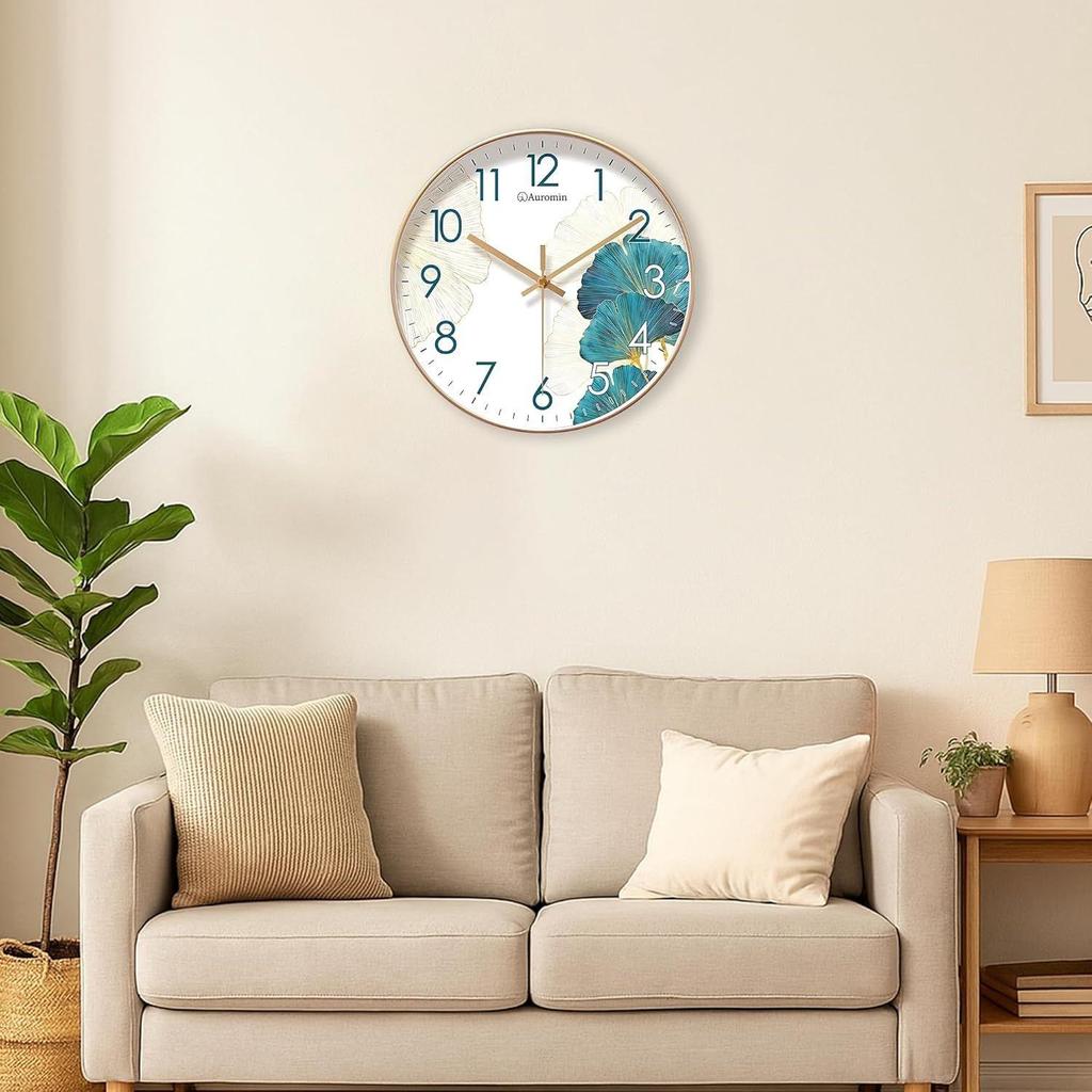 Designer Wall Clock for Bedroom Stylish | Modern Wall Clock for Hall, Home, Office, Kitchen | Latest Luxury Premium Unique Quartz Fancy Wall Watch