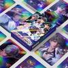 Набор лазерных карточек LOMO «Любовь и Глубокий космос» из 124 шт. - Силус Зейн Ксавьер Калеб Коллекционные фотокарточки с бонусными наклейками