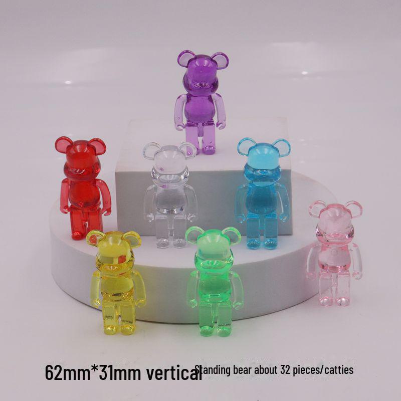 Kids' Gemstone Treasure Shell: Acrylic Diamond and Conch Archaeological Toy.