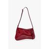 Сумка через плечо с поясом Темно-Бордовый Красный Eleanor