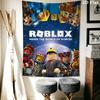 Roblox game Wall Hanging Printed Fabric Blanket Decorative Tapestries for Bedroom Living Room Home Decor