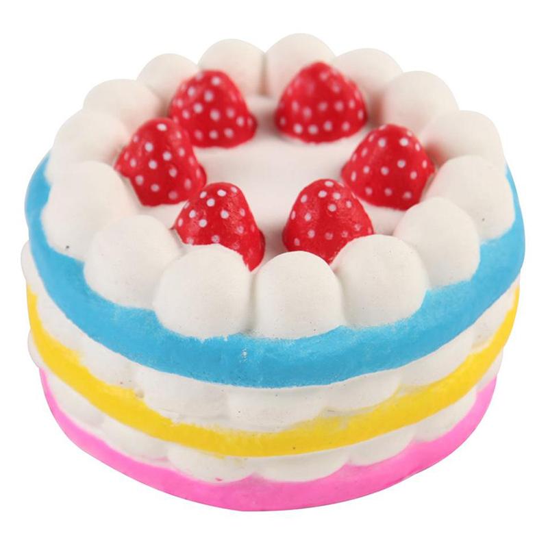 Джамбо Шоколадное Печенье Сыр Милый Сквиши Медленно Поднимающийся Сжимаемый Сквиши Игрушка Ароматизированные Игрушки для Снятия Стресса Подарок для Детей