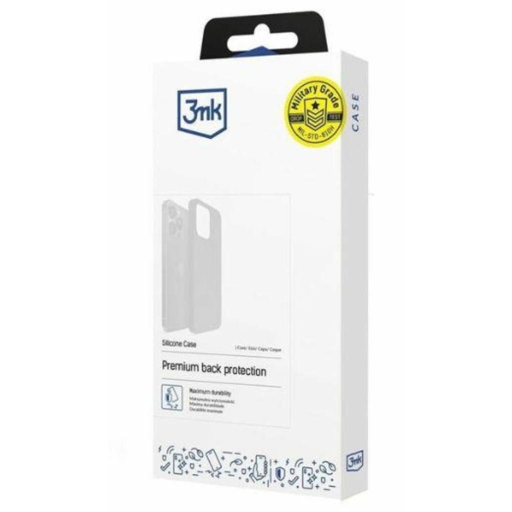 Etui 3Mk Silicone Case Do Iphone 15 Pro, Czarne