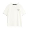 Simple Versatile Round Neck Loose Fit Letter Logo Drop Shoulder Short Sleeve T-Shirt Men Tops Off-White AHSV479-1