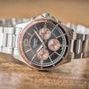 Casio Стандартная серия Серия платьев Стальное сердце Кварцевый механизм Ремешок из нержавеющей стали Мужские часы Черный MTP-1374D-5A
